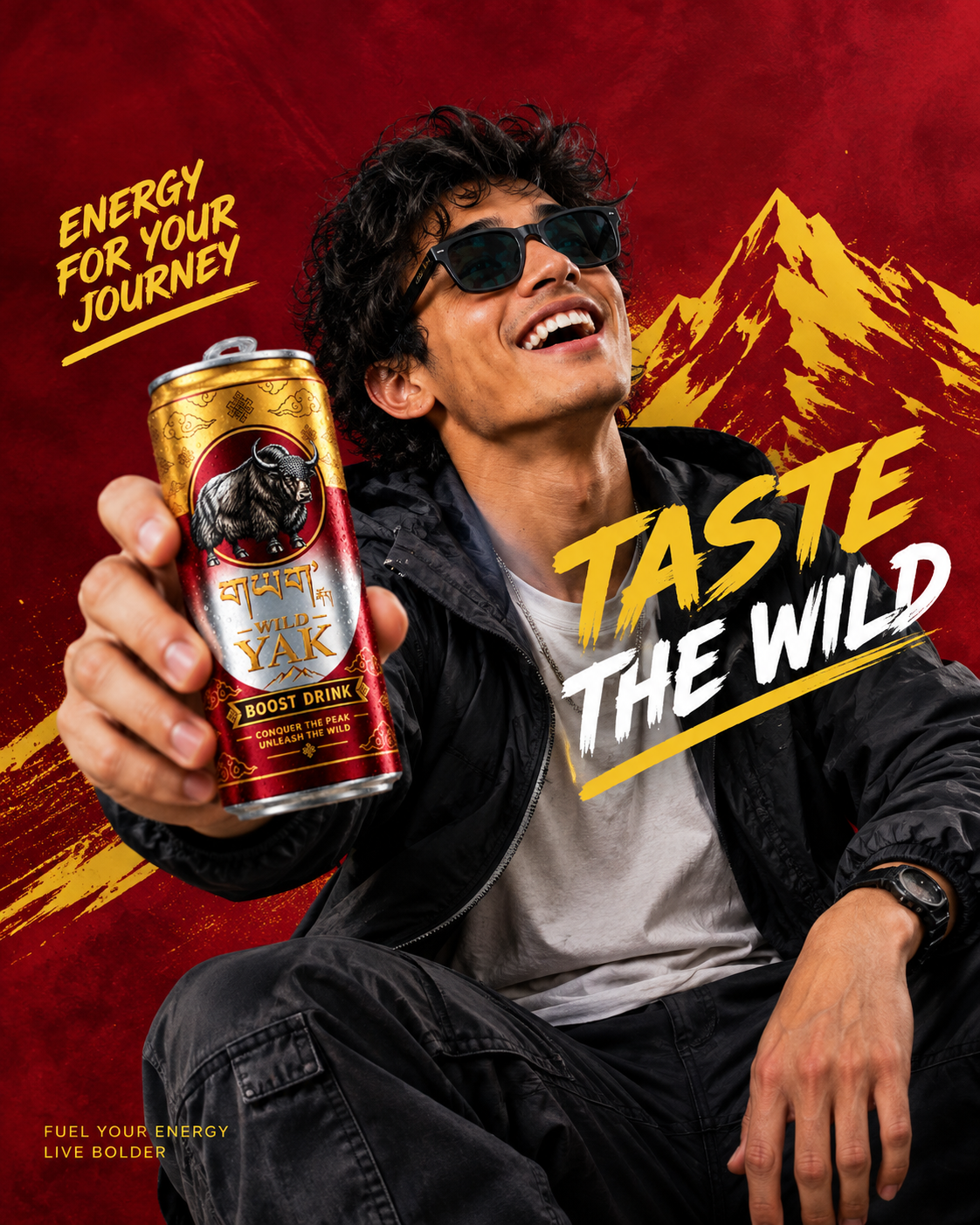 Zero Artificial Color — Wild Yak Energy Drink